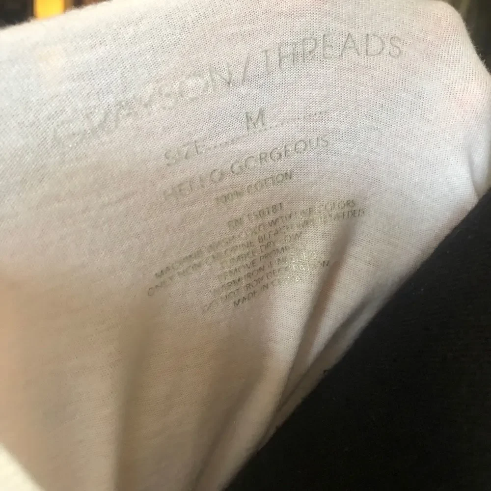 Grayson Threads “Iconic” Cropped Graphic Longsleeve T Shirt